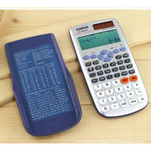 Good quality school popular 417 function scientific calculator 2-line display  solar battery calculator FC-991ESC